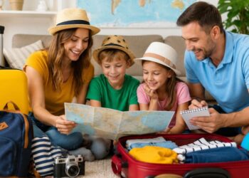 wie man eine reise mit kindern plant​
