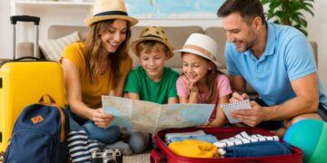 wie man eine reise mit kindern plant​